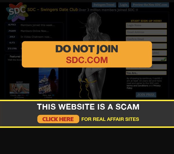 Screenshot of SDC Homepage