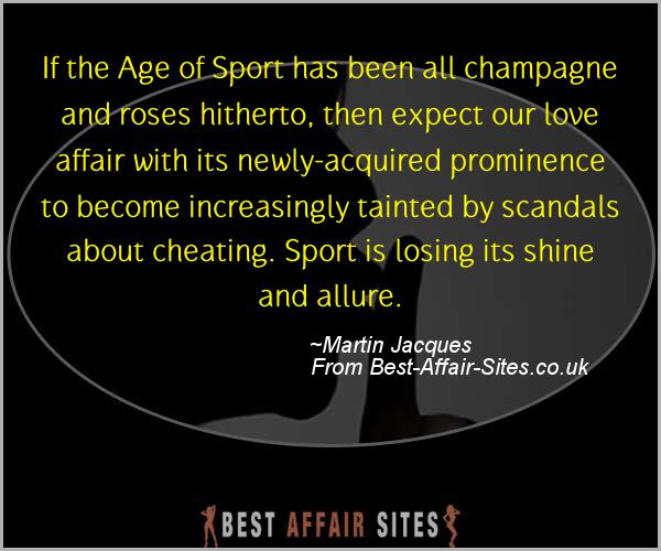 Having An Affair Quote - Martin Jacques - Quotes quote image