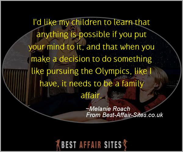 Having An Affair Quote - Melanie Roach - Quotes quote image