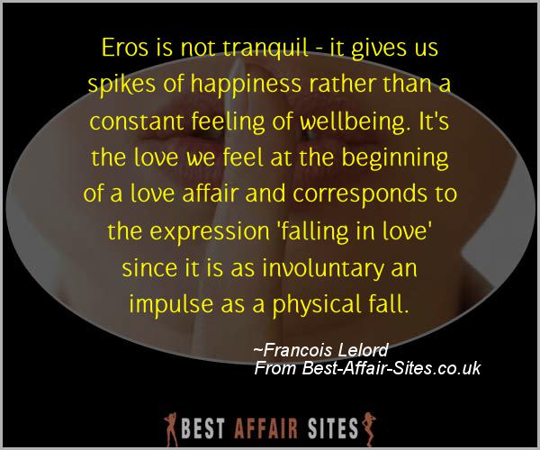 Having An Affair Quote - Francois Lelord - Quotes quote image